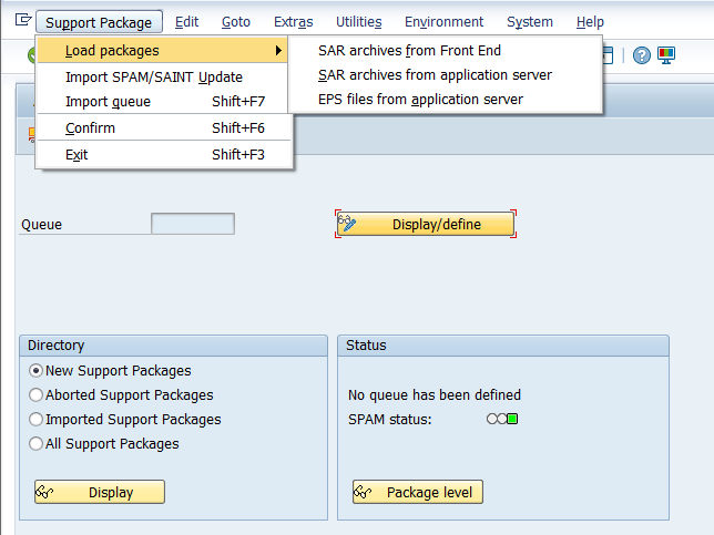 Support Package Manager